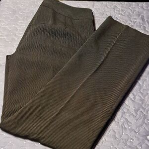 Signature by Larry Levine Black lined pants size 4